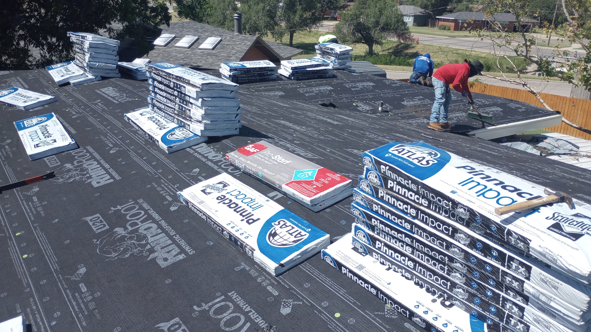 Professional roof inspection in Amarillo Texas - Free hail damage assessment - 5 Star Commercial Roofing